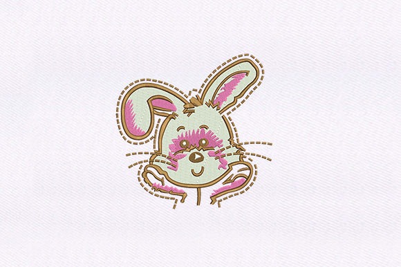 Cute Bunny Rabbit Design: Embroidery Review