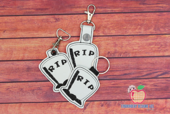 Halloween RIP Keyfob Keychain ITH Review