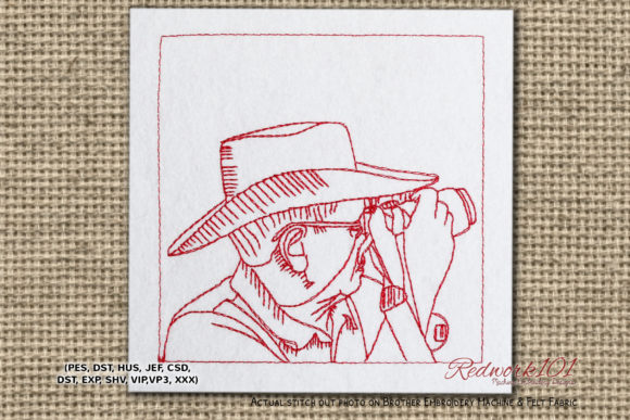 Photographer with Hat: A Real-World Embroidery Review