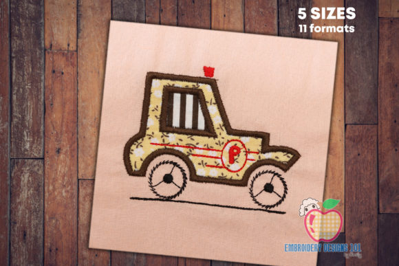 Police Car Applique for Kids: A Designer's Review