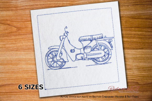 Super Cub: A Playful, Festive Embroidery Design for Holiday Gifting