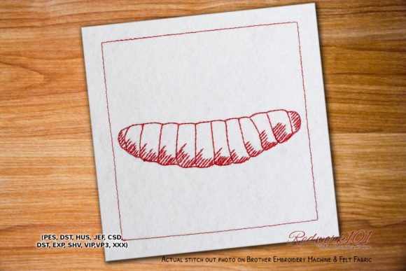 Wax Worm Lineart Design Review